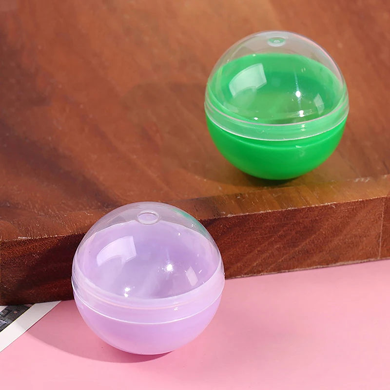 50 Pcs 32mm Clear Plastic Capsule Surprise Balls | Gashapon Capsule Toy Balls Axl
