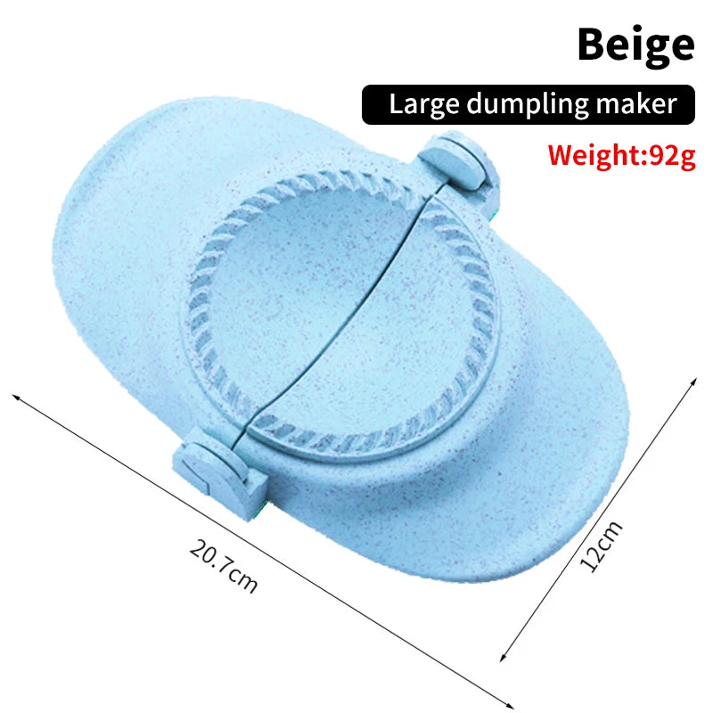 Wheat Straw Dumpling Mold Maker – S/M/L Press Tool Dumpling Mold Press Axl L Blue
