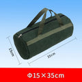 Thick Canvas Tool Storage Bag – Large Capacity Organizer Canvas Tool Bag Axl Round--15-35