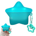 Star-Shaped Glow Silicone Case for AirPods Pro 3 + Pendant Earphone Silicone Case Axl Blue CN