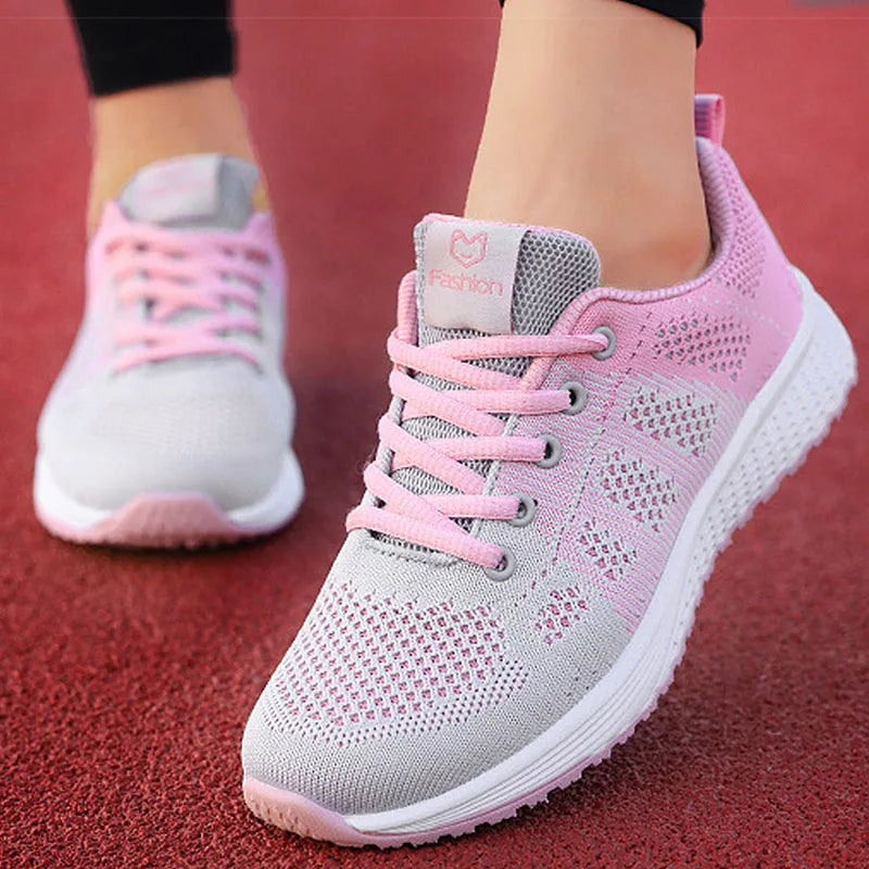HAJINK Women's Casual Sneakers – Breathable Air Mesh Trainers Women's Casual Sneakers Axl