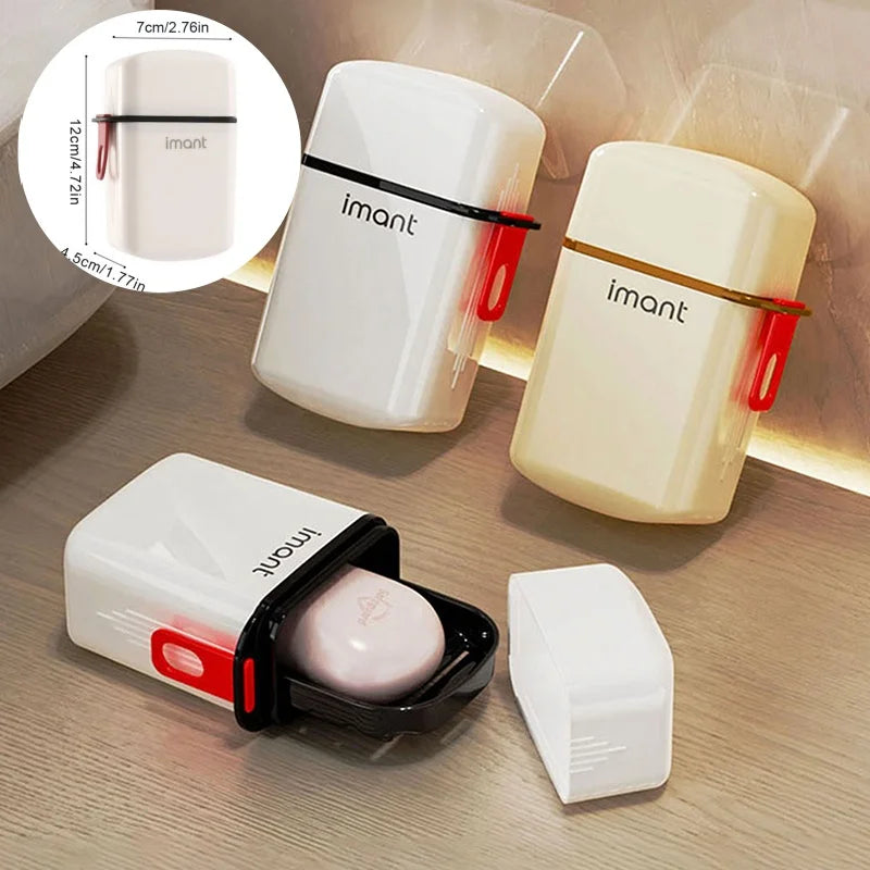 Portable Waterproof Soap Box – Travel Soap Case with Drain Travel Soap Case Axl
