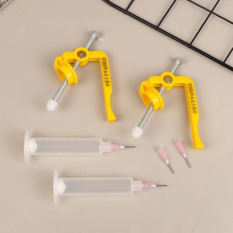 Solder Paste Flux Syringe Dispenser & UV Solder Mask Pusher Solder Paste Dispenser Axl