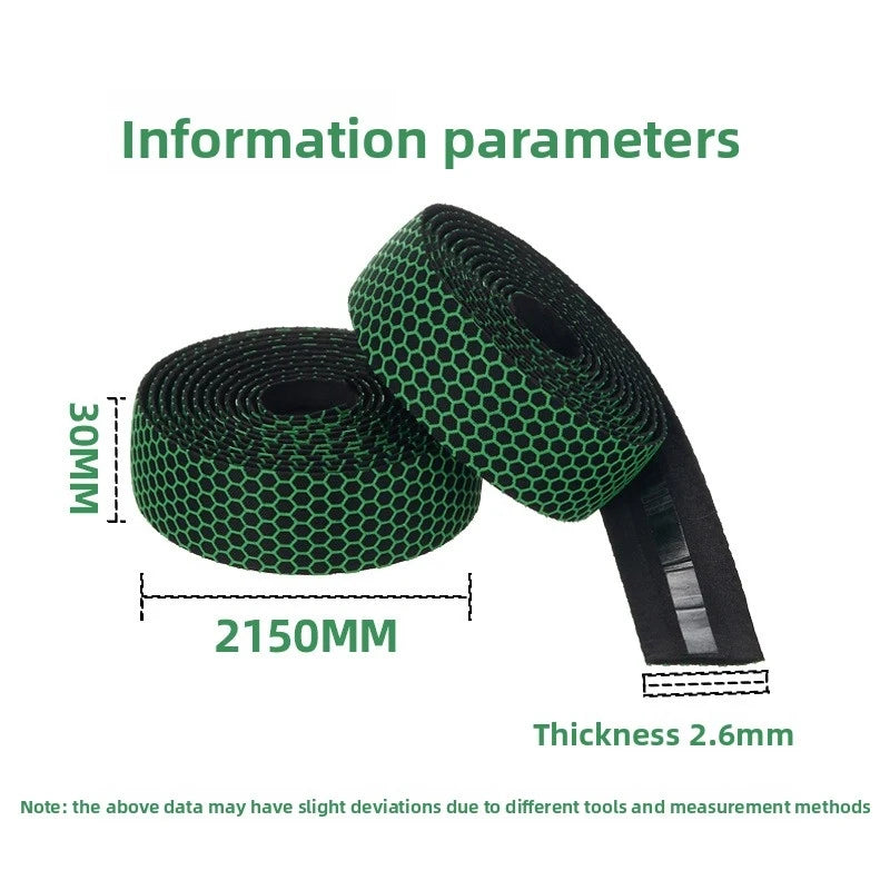 Road Bike Handlebar Tape – Silicone Honeycomb Non-Slip Bar Wrap Handlebar Tape Axl