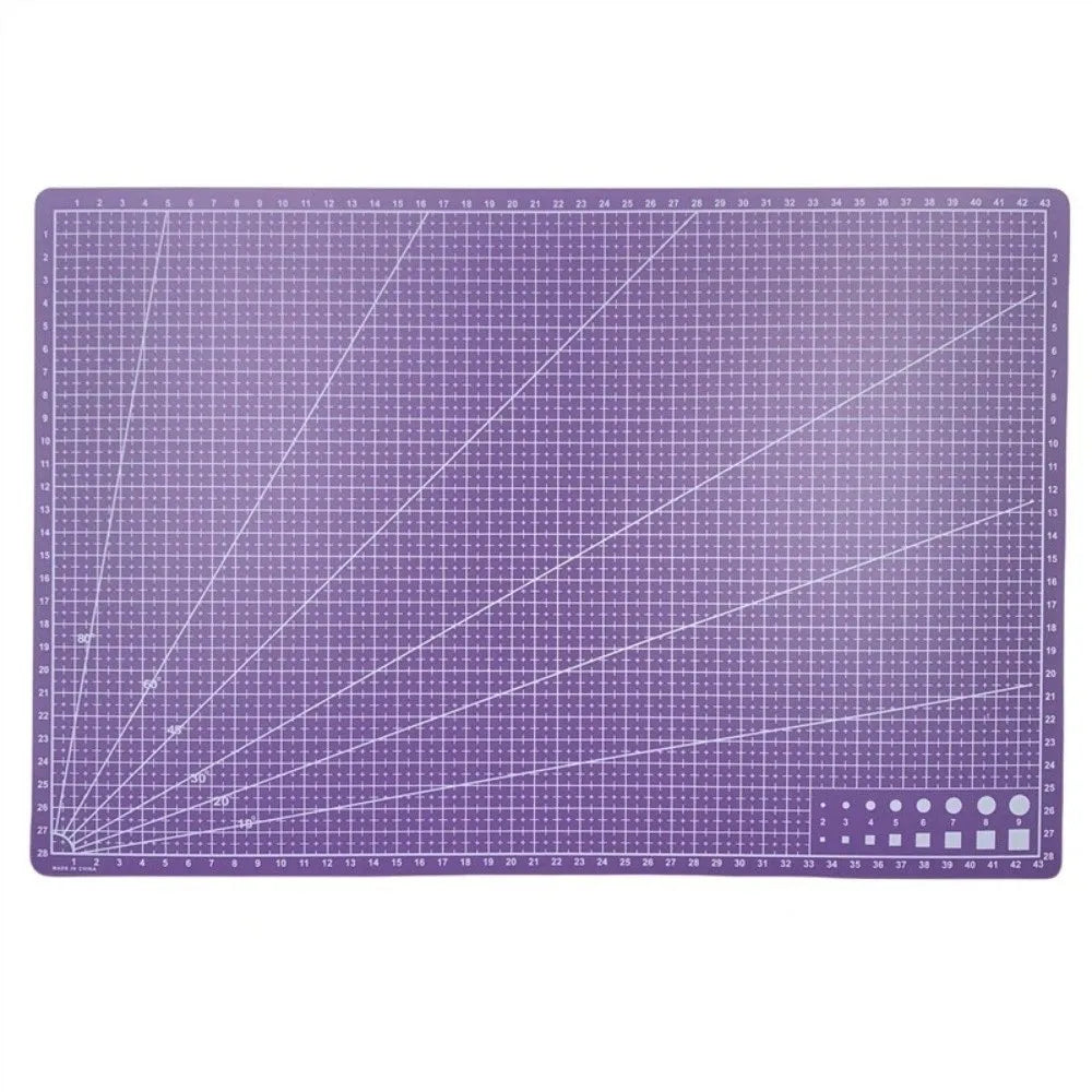 A3 PP Cutting Mat – Non-Slip Engraving & Patchwork Board Craft Cutting Mat Axl Purple