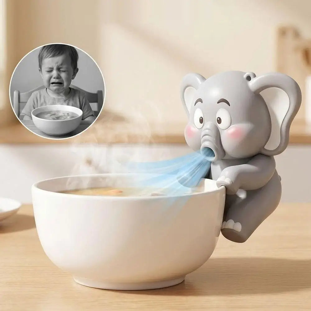 Mini Clip-On Food Cooling Fan – Dinosaur & Elephant USB Clip-On Mini Fan Axl