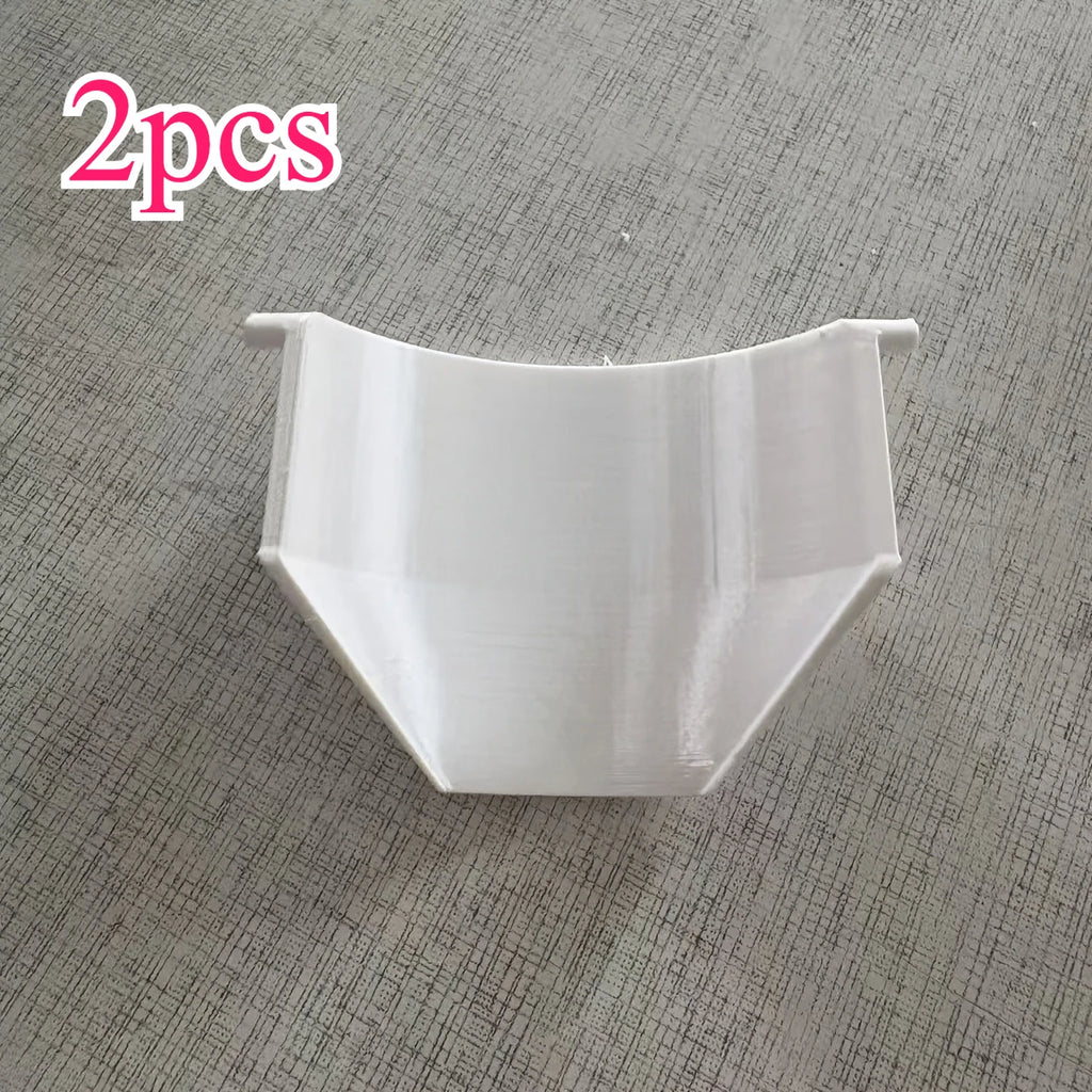 Washing Machine Drain Replacement Funnel 2-Pack | Outlet Tool Washing Machine Parts Axl White-2pcs