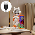 Astronaut Figurine with Bluetooth Speaker | Modern Resin Art Decorative Figurine Speaker Axl Orange