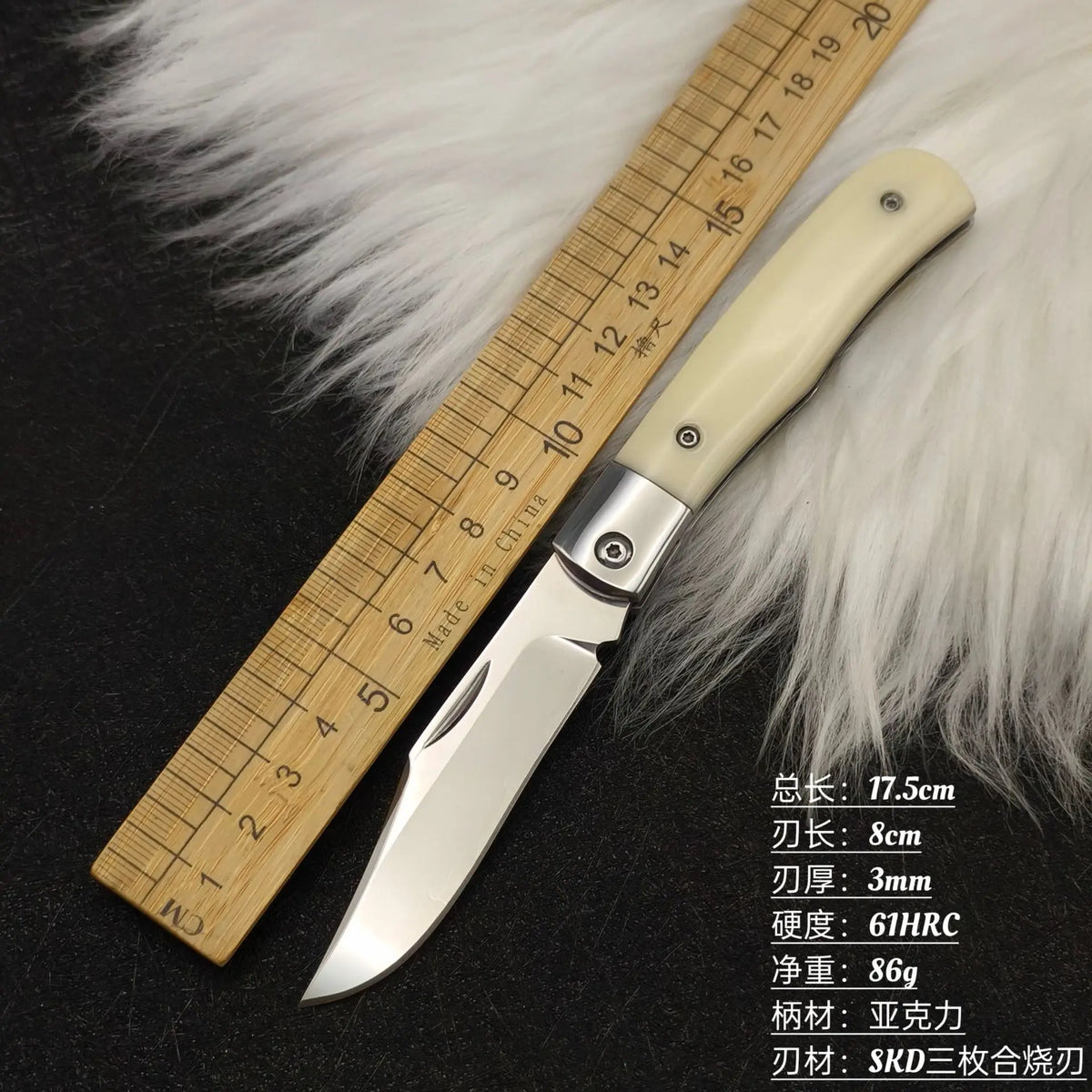 XUAN FENG Damascus Folding Knife – Camping, Hiking & Fishing Damascus Folding Knife Axl