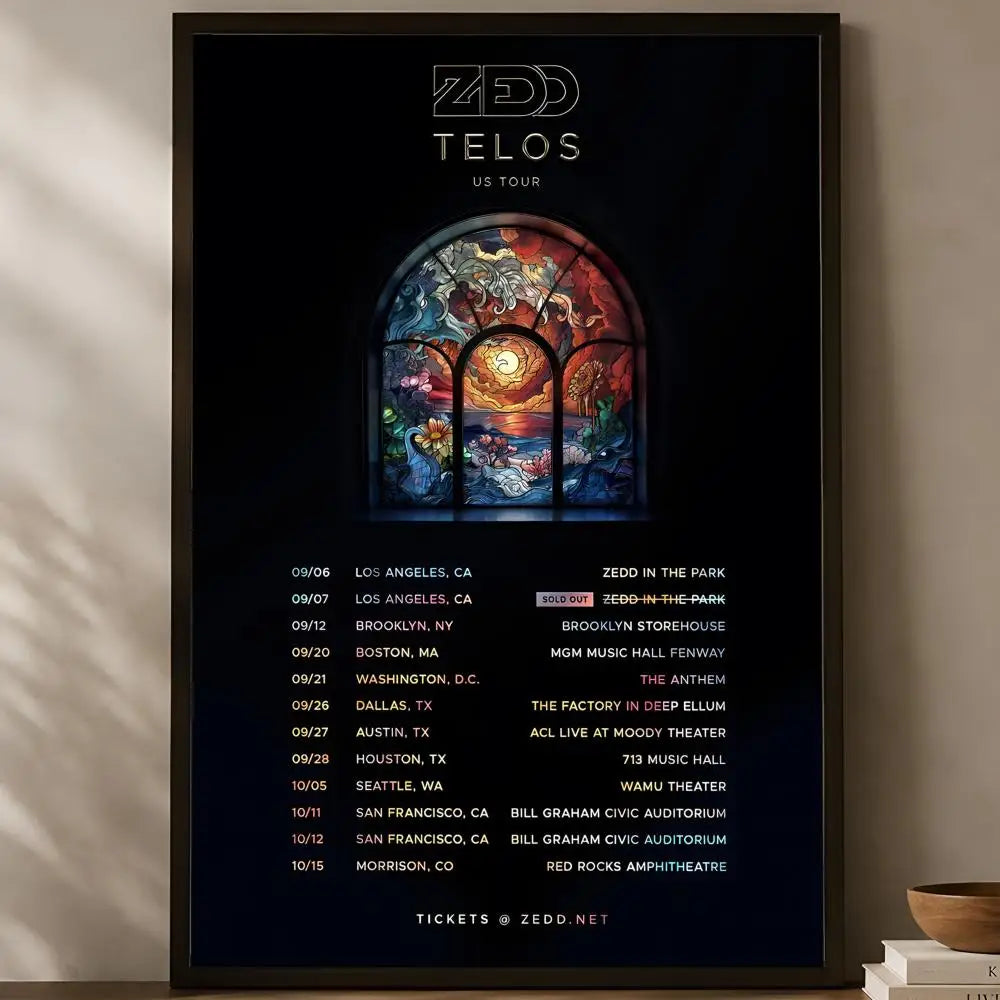 Zedd Self-Stick HD PVC Wall Art Poster – Waterproof Decor Wall Art Poster Axl White06 15X20cmNoframe