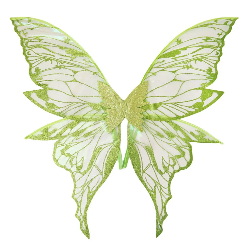 Sparkling Fairy Wings – Adult & Kids Halloween Costume Costume Wings Axl Green