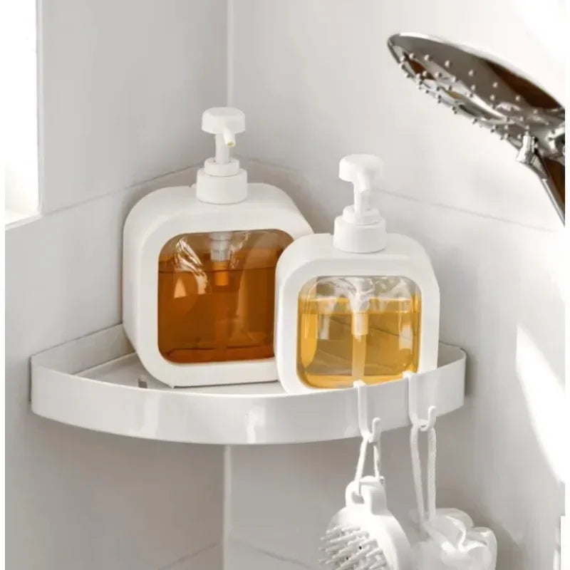300/500ml Refillable Soap Dispenser – Pump Bottle for Bathroom Soap Dispenser Axl