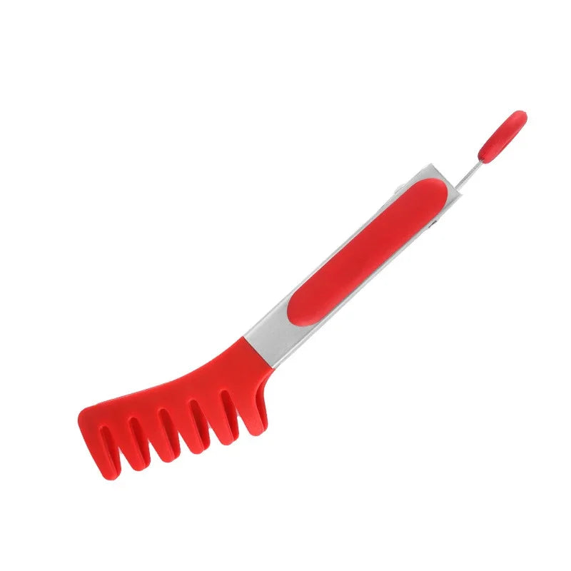 Stainless Steel Silicone Food Tongs – Heat Resistant BBQ Kitchen Clip Kitchen Tongs Axl 7 inch-8652