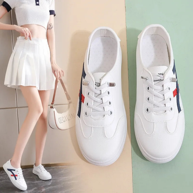 Women's Mesh Slip-On Sneakers – Flat Casual Sport Shoes Women's Sneakers Axl