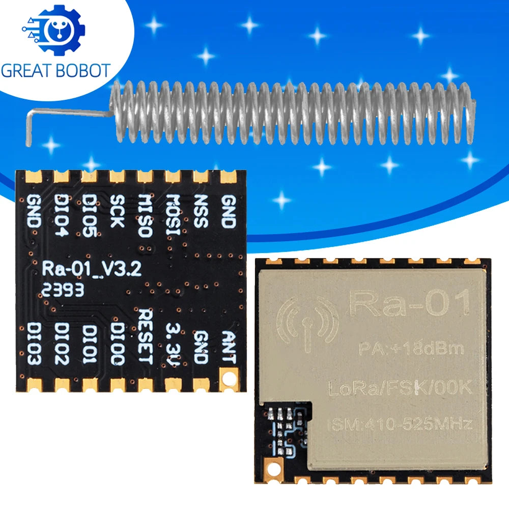 RA-01 LoRa SX1278 433MHz Wireless Module – 10KM for Arduino Wireless RF Module Axl