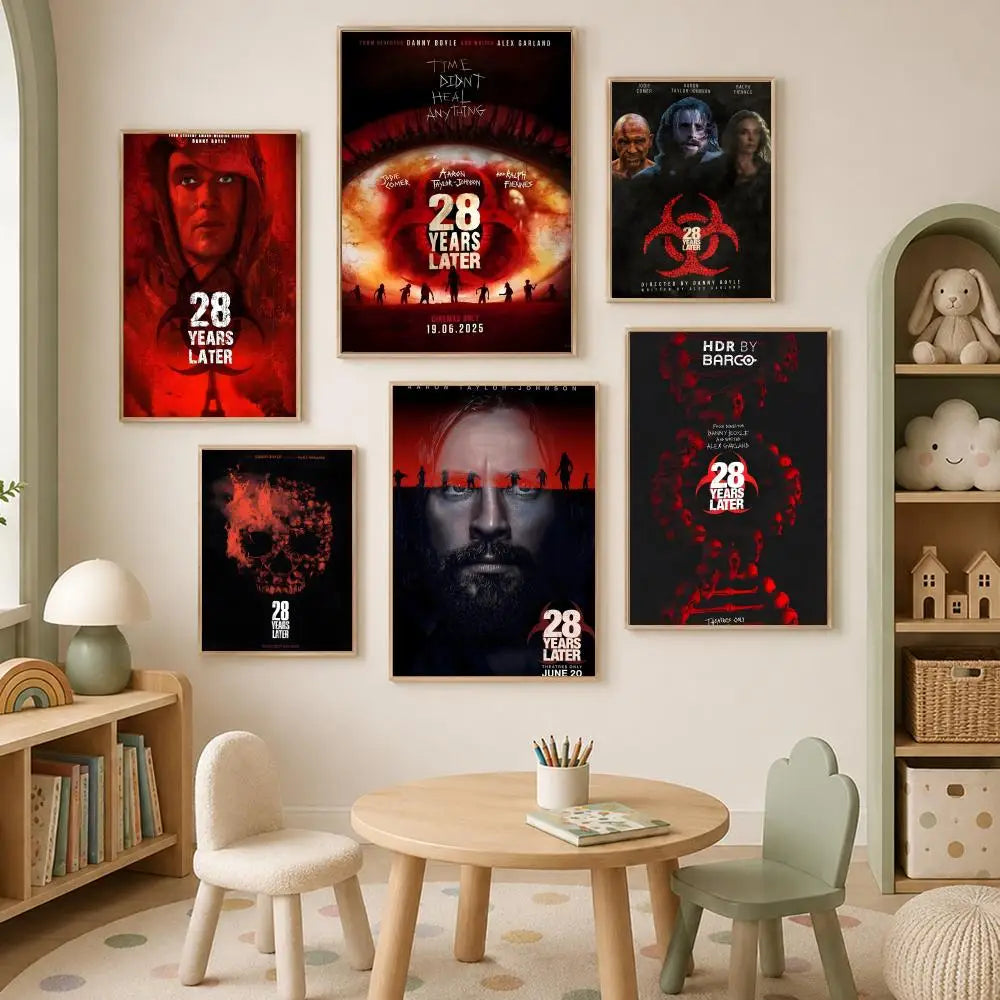28 Years Later Movie Poster – Self-Stick HD PVC Wall Art Movie Wall Poster Axl