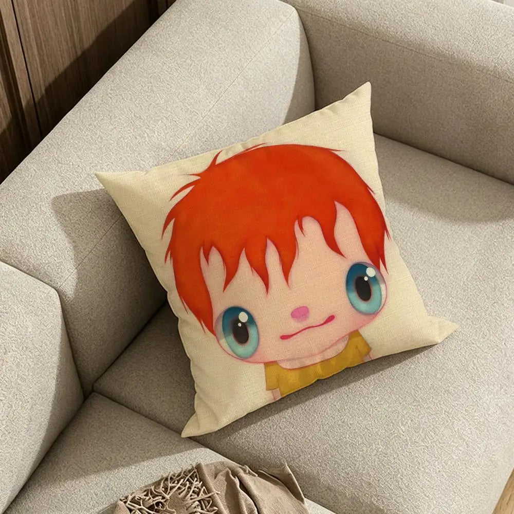 Javier Calleja Linen Cushion Cover | Sofa & Bedroom Décor Decorative Cushion Cover Axl