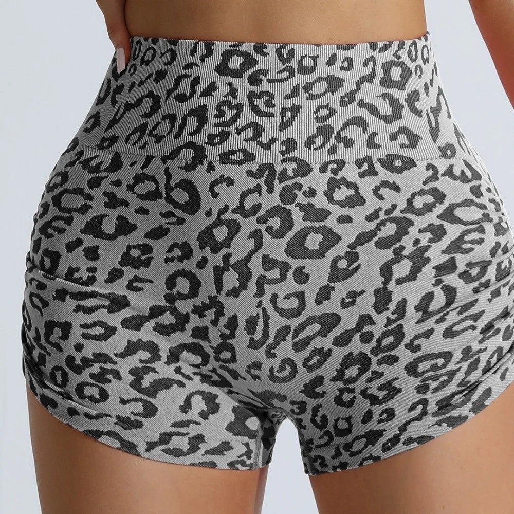 Women's Seamless High Waist Yoga Shorts – Nylon Sport Yoga Shorts Axl