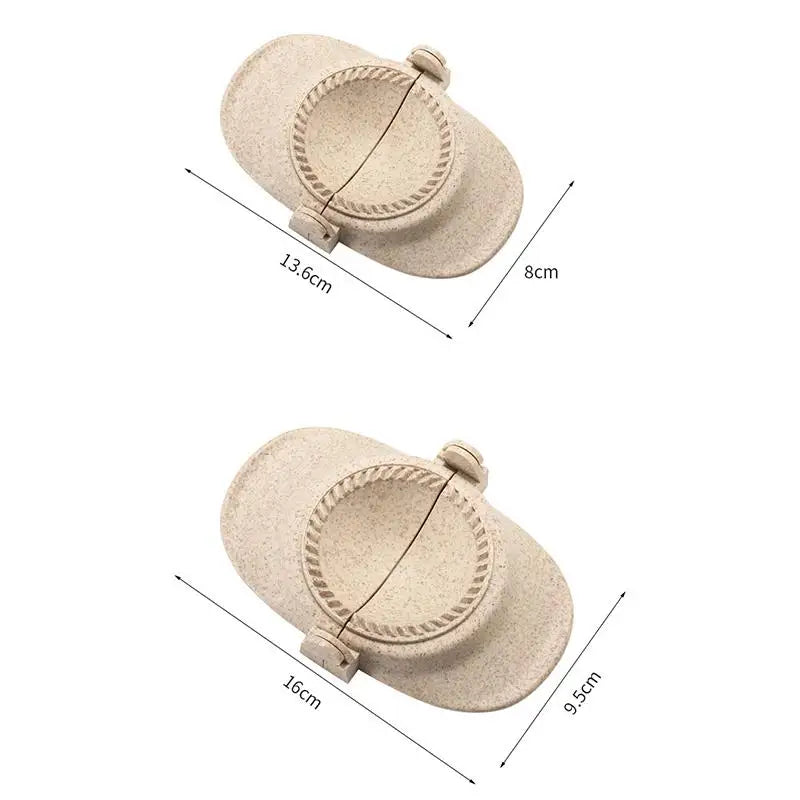Wheat Straw Dumpling Mold Maker – S/M/L Press Tool Dumpling Mold Press Axl
