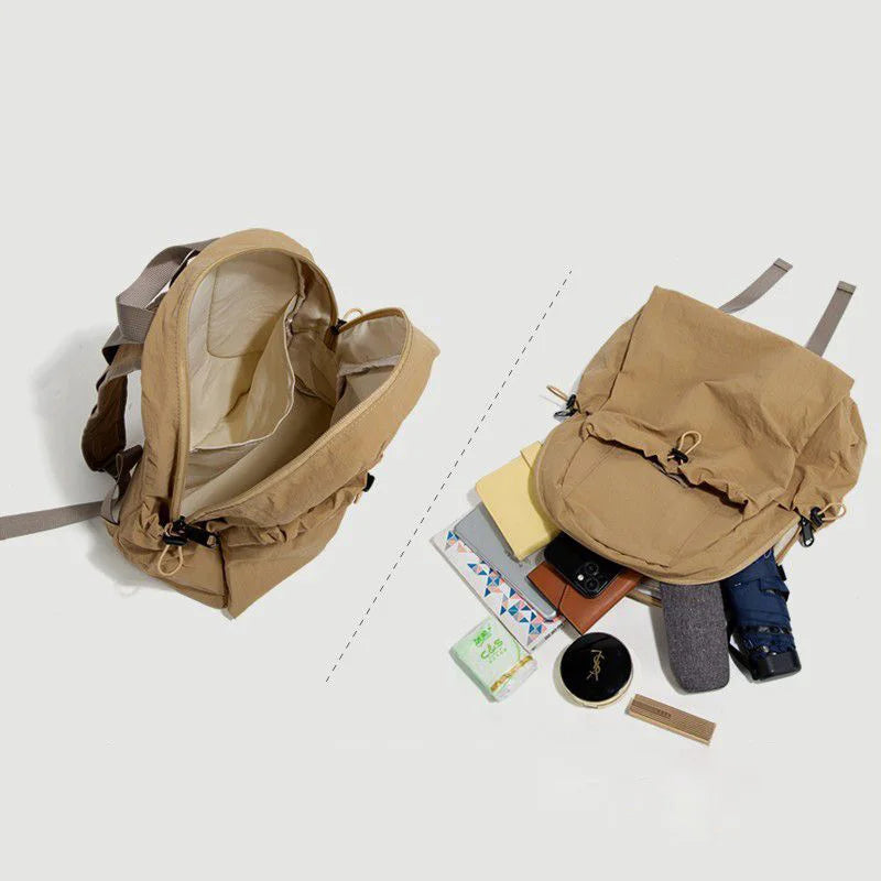 Women's Waterproof Nylon Backpack – Large School &amp; Day Bag Nylon Backpack Axl