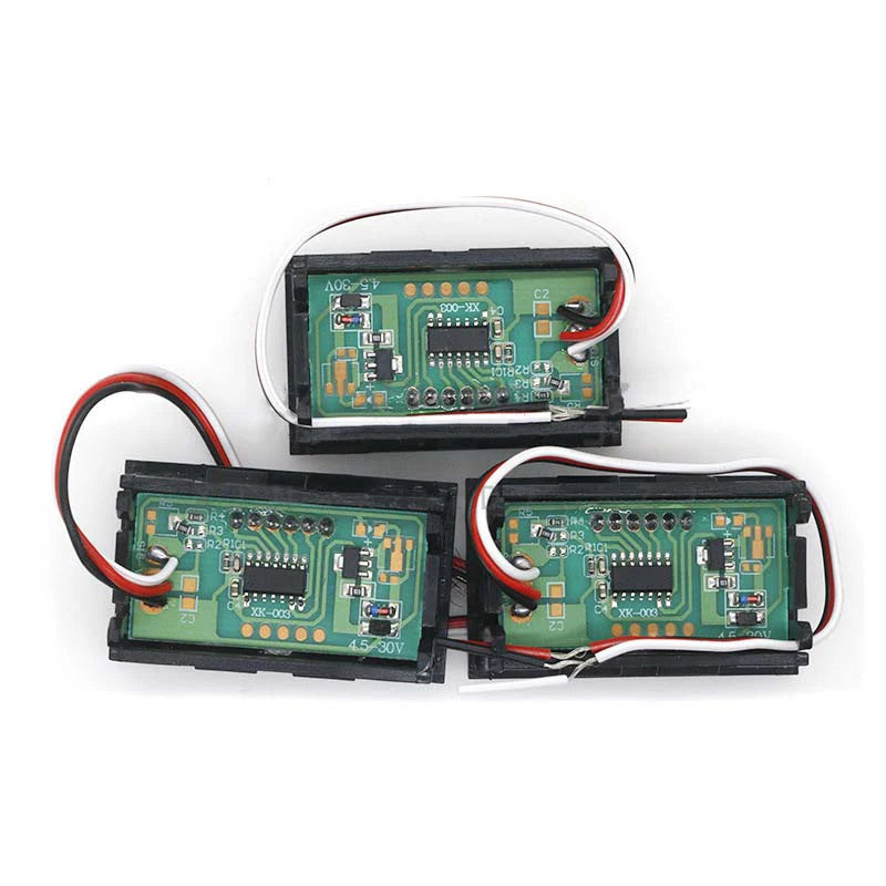 DC 100V Digital Voltmeter Ammeter – LED Volt Meter Gauge Digital Voltmeter Gauge Axl