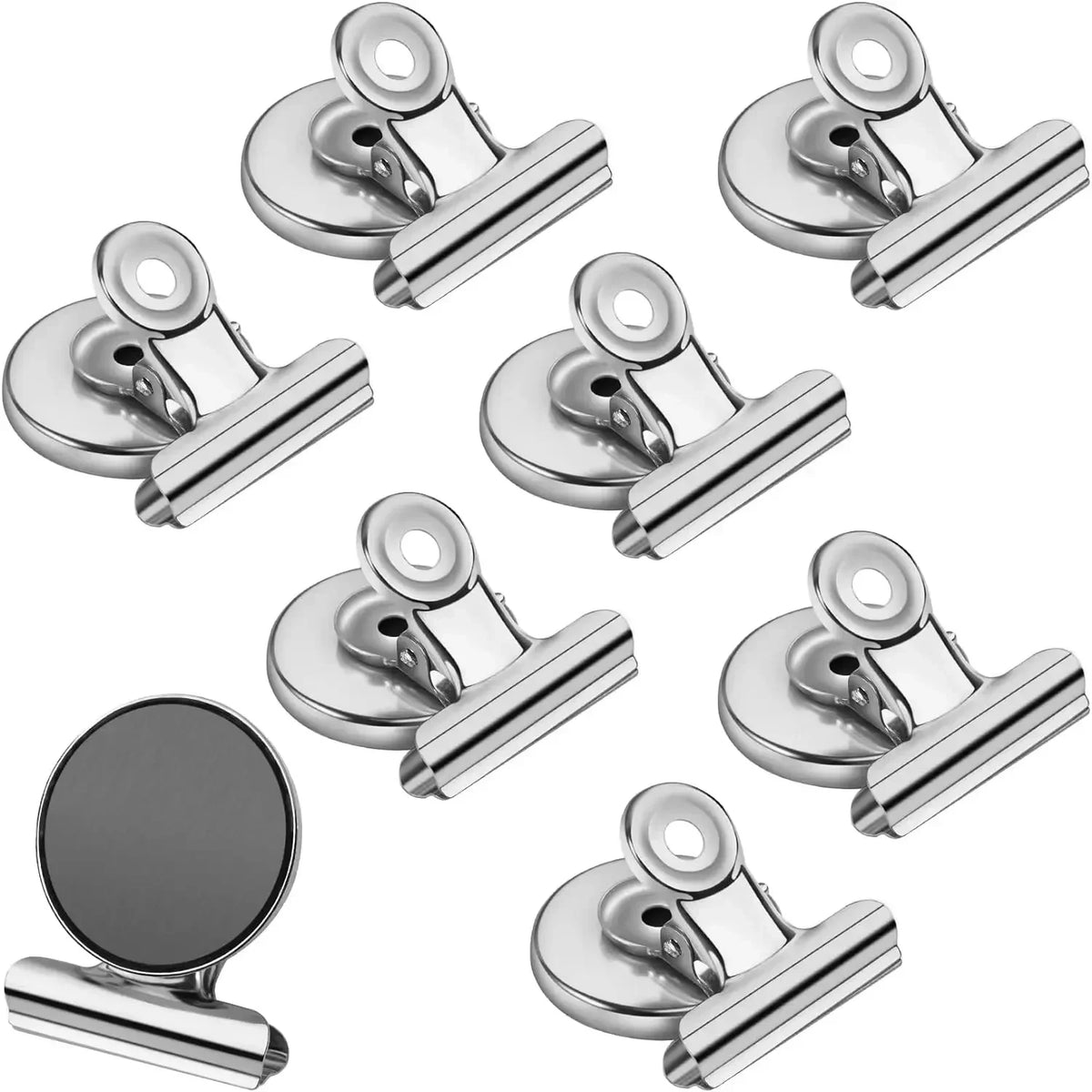 Strong Magnetic Clips for Whiteboard, Fridge & Photo Display Magnetic Clip Set Axl