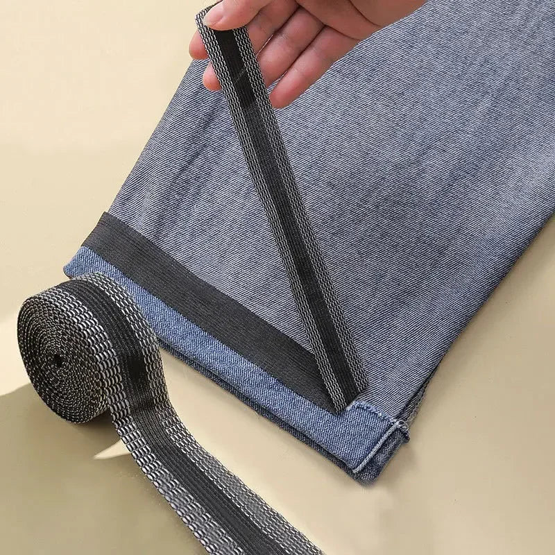 Iron-On Hem Tape – No-Sew Pants Edge Repair for Jeans Iron-On Hem Tape Axl