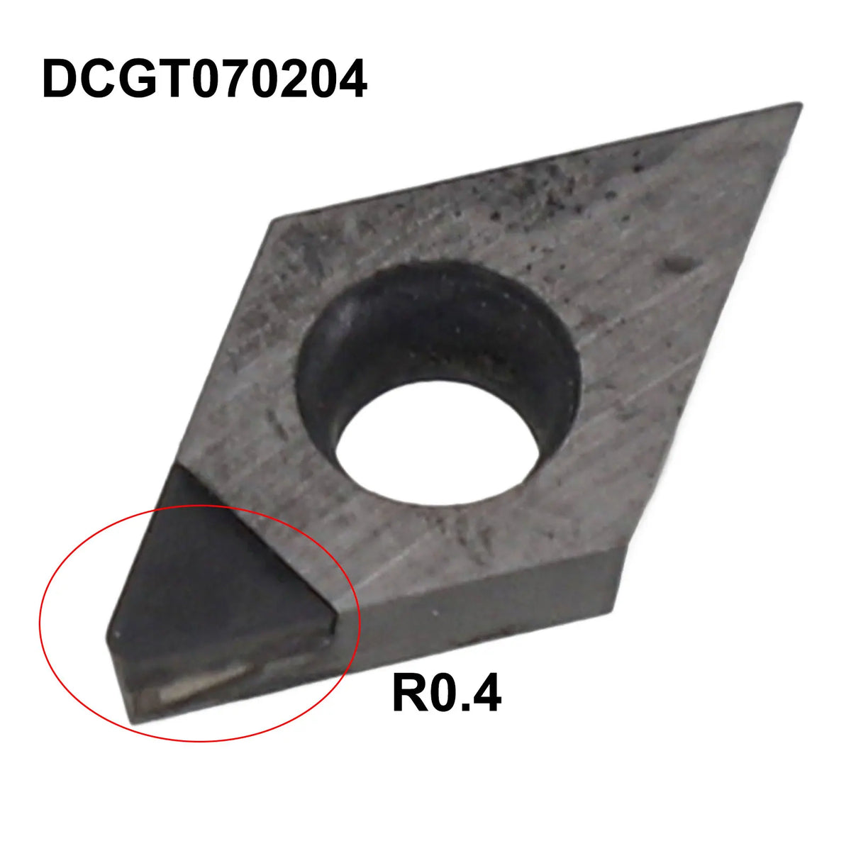 PCD Carbide Turning Inserts for Aluminum, Brass & Plastics Carbide Turning Inserts Axl DCGT070204 China Mainland