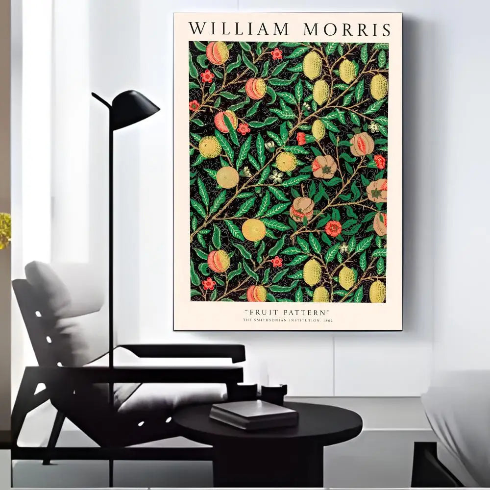 William Morris Canvas Wall Art – Vintage HD Print Home Decor Canvas Wall Art Axl