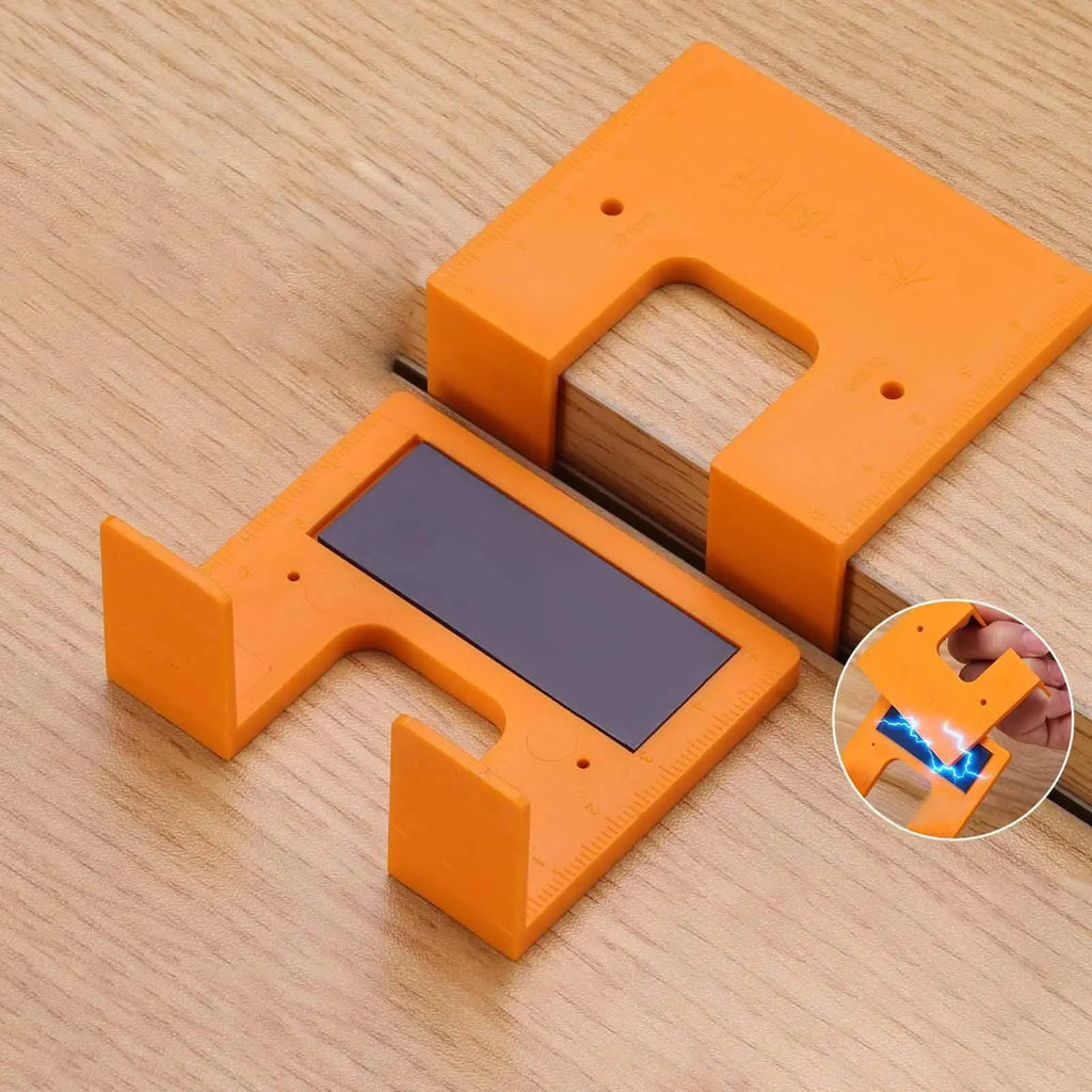Magnetic Door Hinge Installation Jig | Cabinet & Frame Tool Hinge Installation Jig Axl
