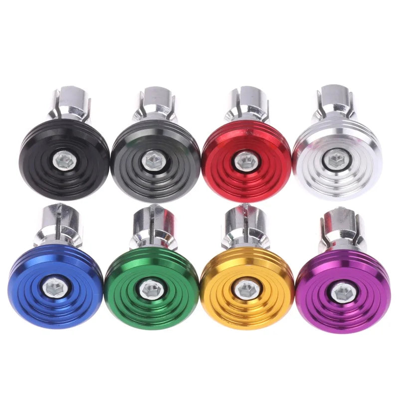 Aluminum Motorcycle Handlebar End Caps – Anti-Slip Grip Plugs Handlebar End Caps Axl
