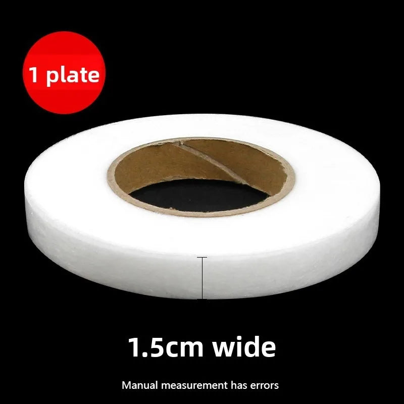 Iron-On Hem Tape – Double-Sided No-Sew Fabric Hemming Strip Iron-On Hem Tape Axl 1.5cm-1pcs