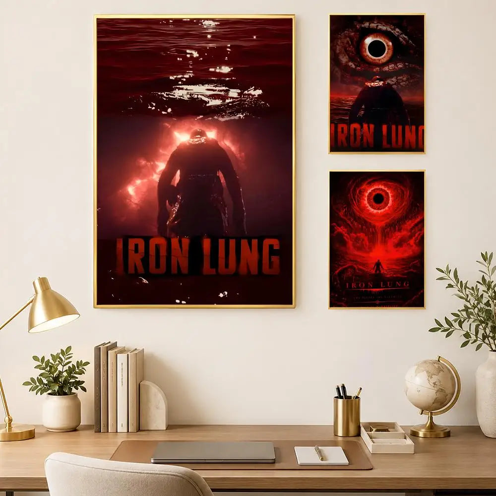 Iron Lung Game HD PVC Wall Art Poster – Self-Stick Decor Wall Art Poster Axl