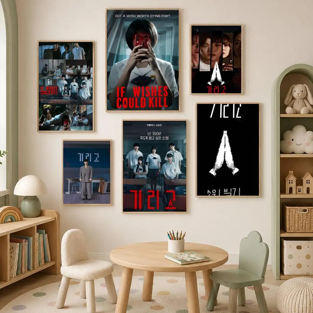 If Wishes Could Kill TV Poster – Self-Stick HD Wall Art Wall Art Poster Axl