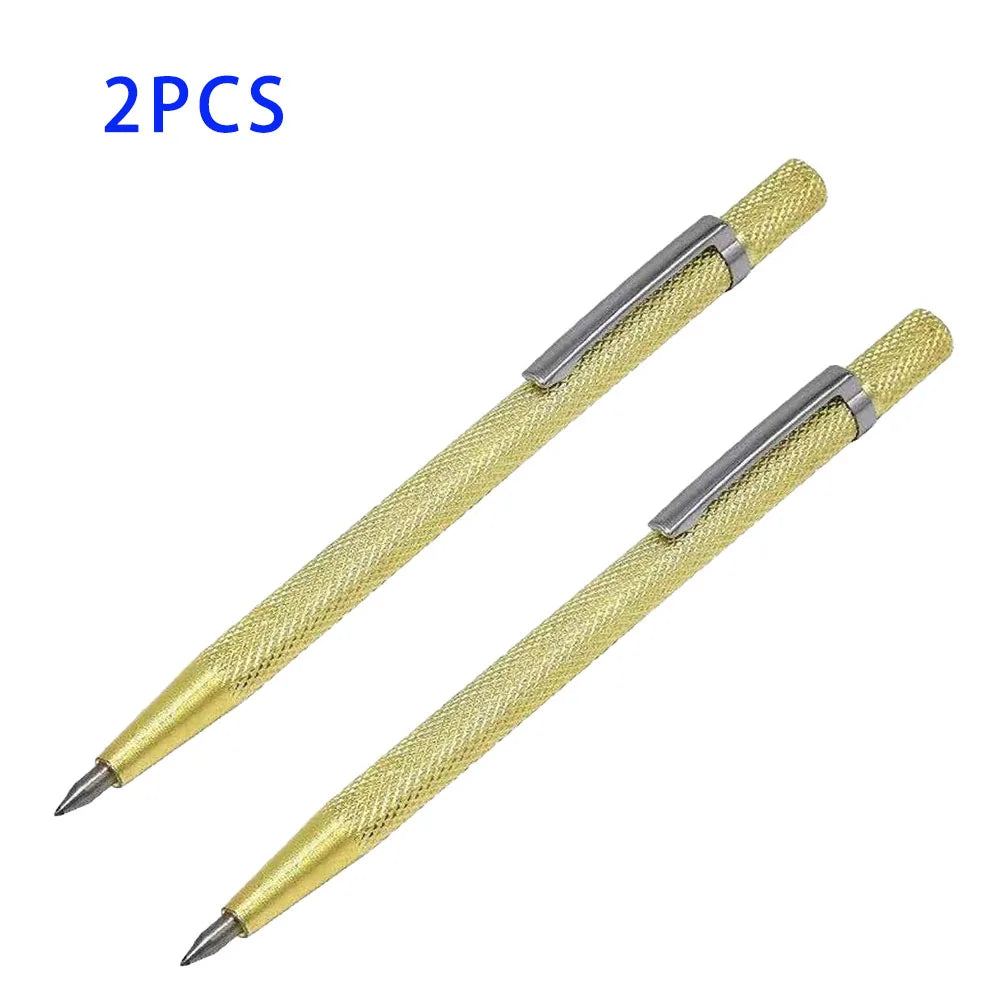 2-Pack Carbide Tip Scriber Pens – Glass, Tile & Metal Marking Carbide Scriber Pen Axl 2PCS