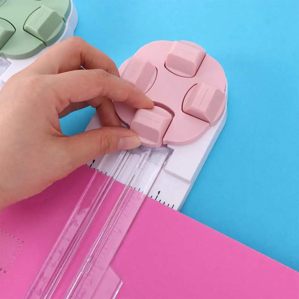 4-in-1 Paper Trimmer – Straight, Wavy, Dashed & Crease Cutter Paper Trimmer Axl