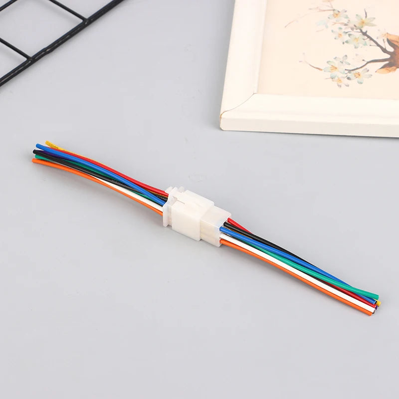 2.8MM Automotive Connector Kit – 2P 3P 4P 6P 9P Terminal Plugs Automotive Wire Connector Axl