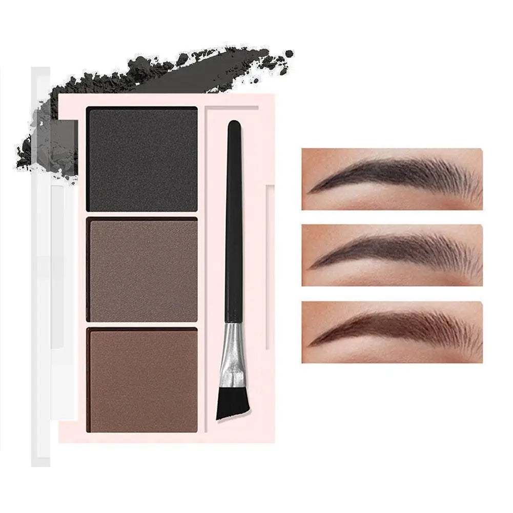 3-Color 3D Eyebrow Powder – Waterproof & Long-Lasting Eyebrow Powder Axl
