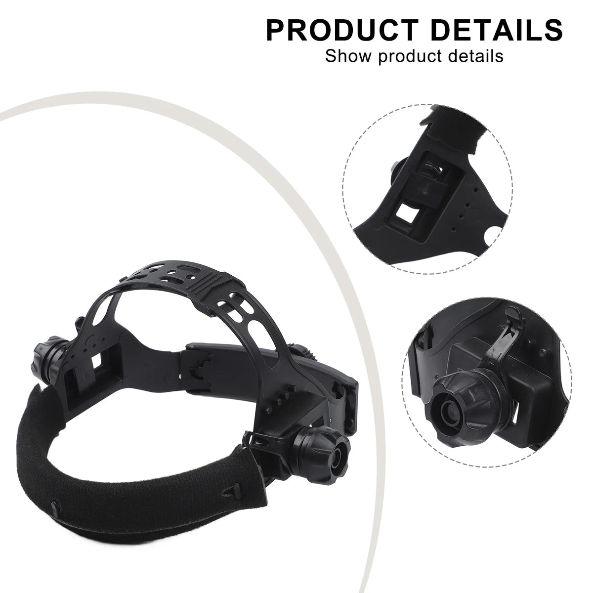 Welding Helmet Replacement Headband – Adjustable ABS Plastic Helmet Headband Axl