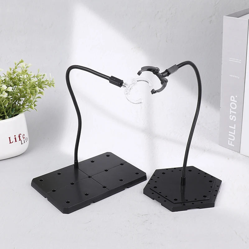 Action Figure Display Stand – Adjustable PVC Snake Bracket Figure Display Stand Axl