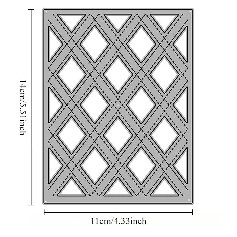 Skeleton Frame Metal Cutting Die – Scrapbook Paper Craft Die Metal Cutting Die Axl B