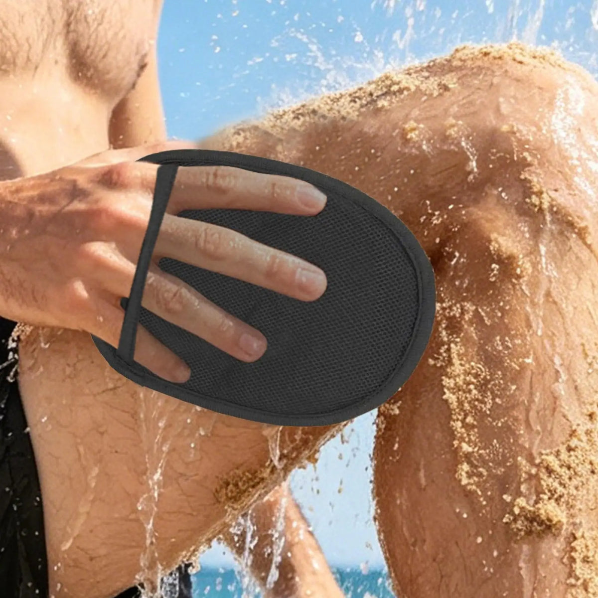 Sand Mitt Beach Glove – Kids & Family Sand Remover Beach Sand Mitt Axl