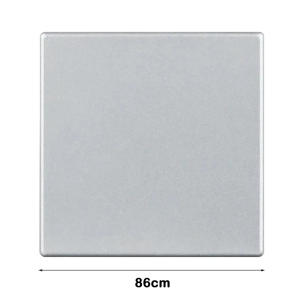 86 Type Self-Adhesive Blank Switch Socket Cover Plate Panel Wall Cover Plate Axl grey-86X86