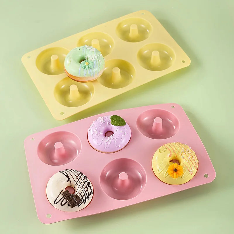Food Grade Silicone Donut & Macaron Mold | Cookie Baking Tool Silicone Baking Mold Axl