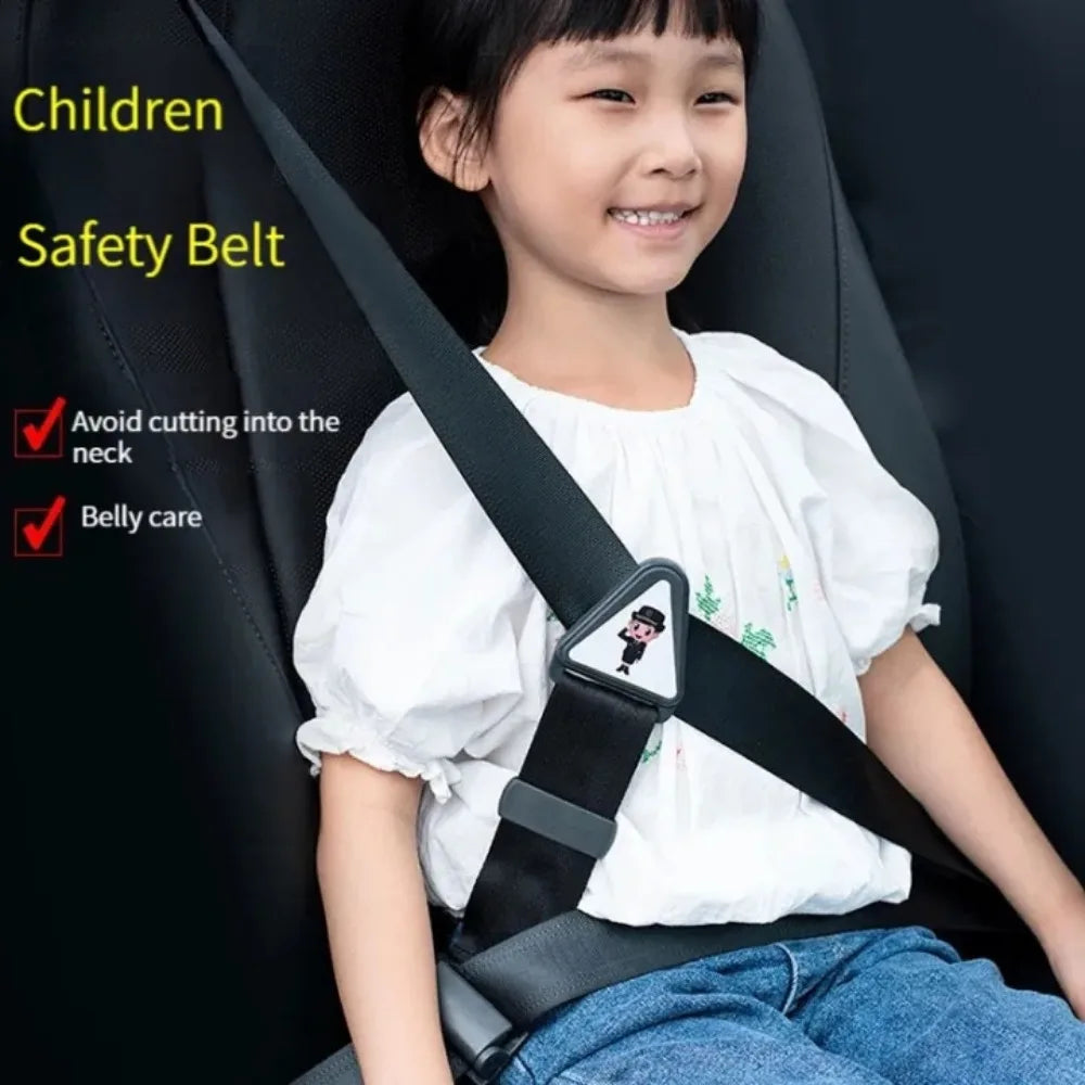 Child Car Seat Belt Adjuster – Anti-Neck Rub Safety Clip Seat Belt Adjuster Axl