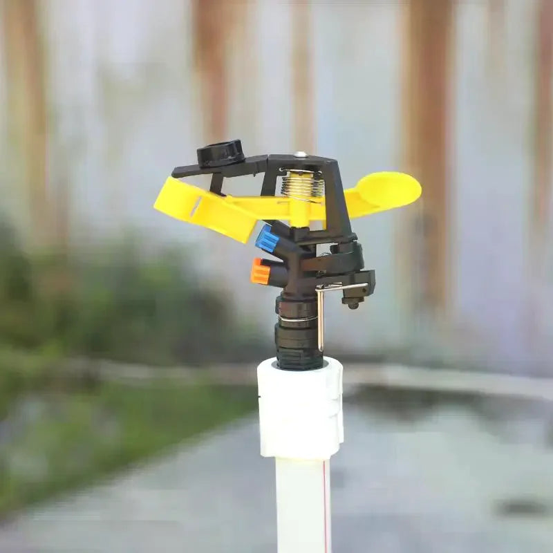 360° Rotating Garden Sprinkler – Adjustable Spike Lawn Irrigator Garden Sprinkler Axl