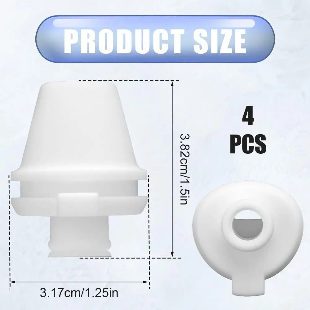 Silicone Bite Valve Replacement for Ello Cooper 18–40oz | 2-Pack Water Bottle Accessory Axl