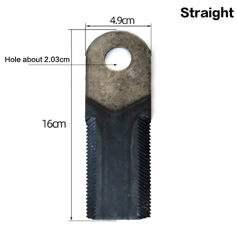 Grass Shredder Serrated Hammer Blade – Lawn Mower Accessory Lawn Mower Blade Axl A8