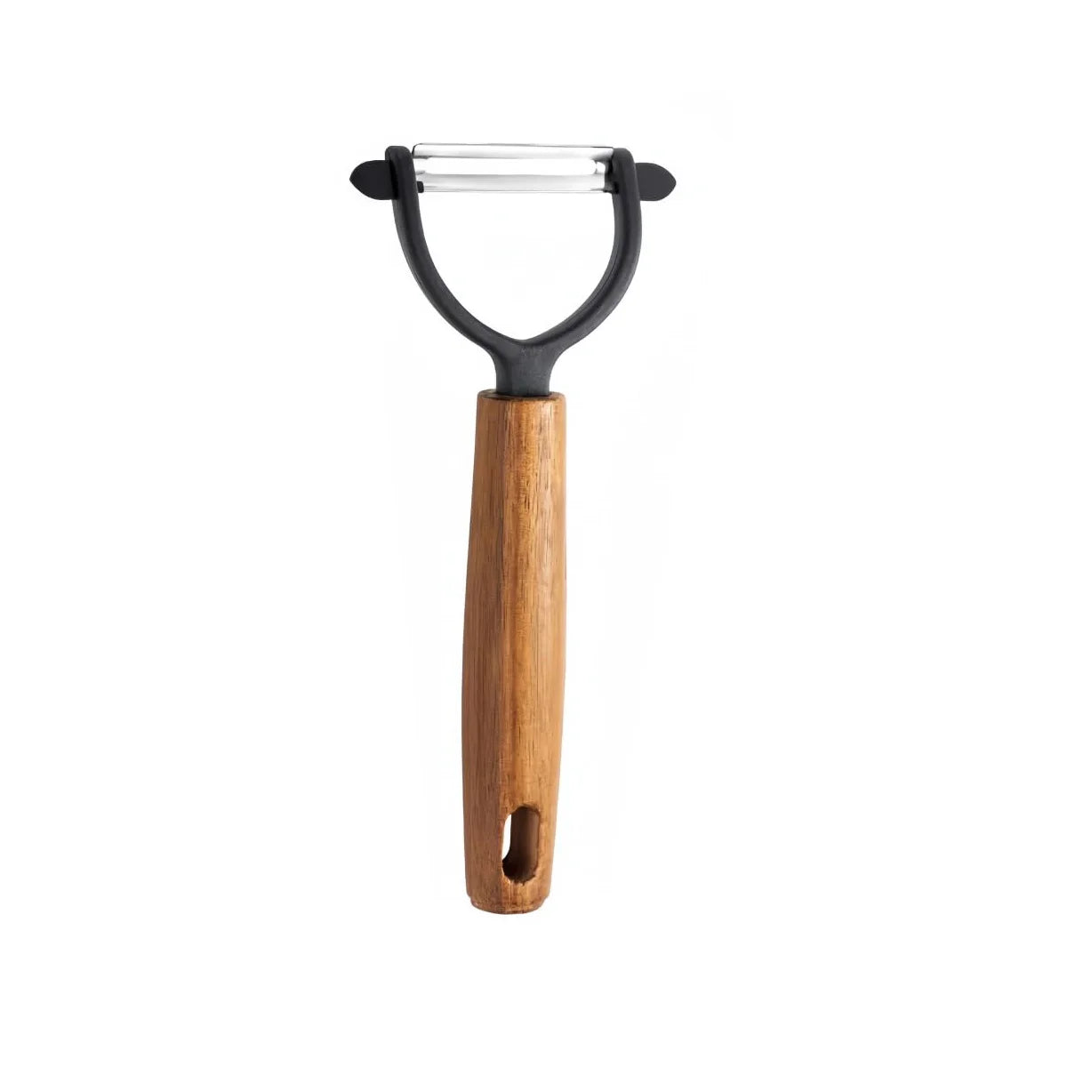 Stainless Steel Y/P Vegetable Peeler – Acacia Wood Handle Vegetable Peeler Axl 1Pc Y Shape