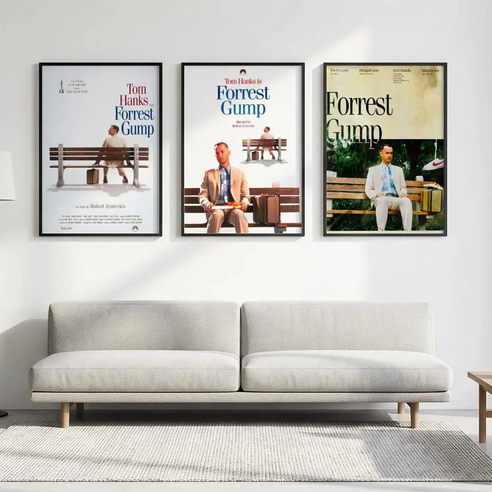Forrest Gump Movie Poster – HD Art Print Wall Decor Movie Art Poster Axl